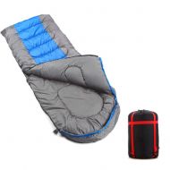 FENGS Premium Warm Lightweight Sleeping Bag - for Traveling, Camping, Hiking, Indoor & Outdoor Activities Blue-2.3KG Version