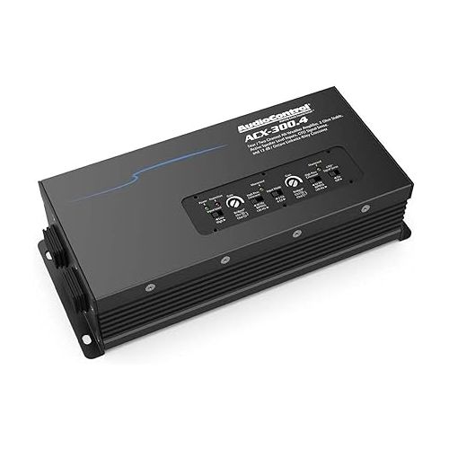  AudioControl ACX-300.4 Powersports / Marine All Weather 4-Channel Amplifier - (4 x 75 watts @ 2 ohms) & (4 x 50 watts @ 4 ohms)