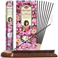인센스스틱 TRUMIRI Precious Lotus Incense Sticks And Incense Stick Holder Bundle Insence Insense Hem Incense Sticks