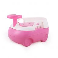 GrowthPic ZXYWW Kids Potty Training Chair Seat Boy Girl Toilet 2-In-1 Urinal Trainer Pee Plastic Portable Chamber Pot Extra-Large Size Car Shape