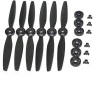 Xmipbs 3 Pairs Blade A B Quick Release Propellers for Yuneec Typhoon H 480 Drone 6pcs (Black)
