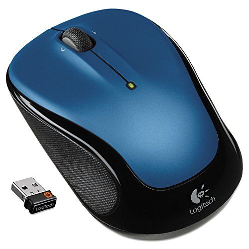 로지텍 Logitech 910002650 M325 Wireless Mouse, Right/Left, Blue