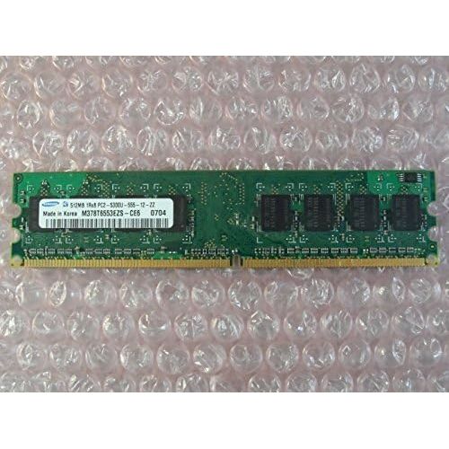 삼성 Samsung 512MB PC2-5300U DDR2 Desktop PC Memory M378T6553EZS-CE6