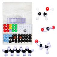 LINKTOR Chemistry Molecular Model Kit, Student or Teacher Set for Organic and Inorganic Chemistry Learning, Motivate Enthusiasm for Learning and Raising Space Imagination (190 Pack