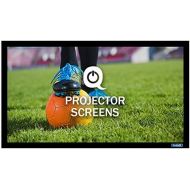 QualGear 120-Inch Fixed Frame Projector Screen, 16: 9 High Contrast Gray at 0.9 Gain (Qg-PS-Ff6-169-120-G)