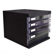 ZCCWJG Desktop File Cabinet Four-Layer Small Drawer Storage Box Plastic Storage Box Locker