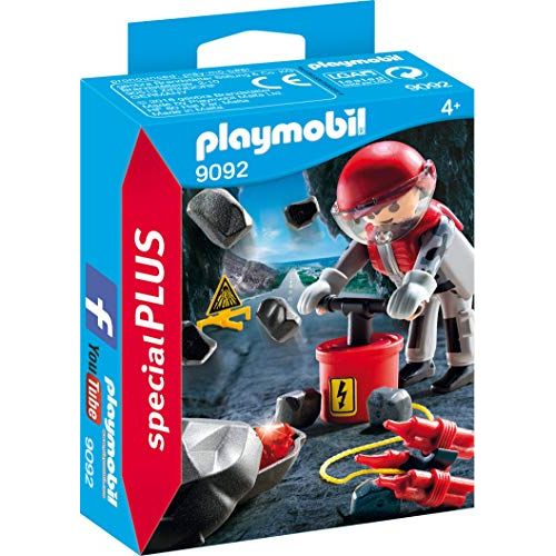 플레이모빌 Playmobil Rock Blaster with Rubble Building Set