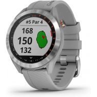 [아마존베스트]Garmin Approach S40, Stylish GPS Golf Smartwatch, Lightweight With Touchscreen Display, Gray/Stainless Steel