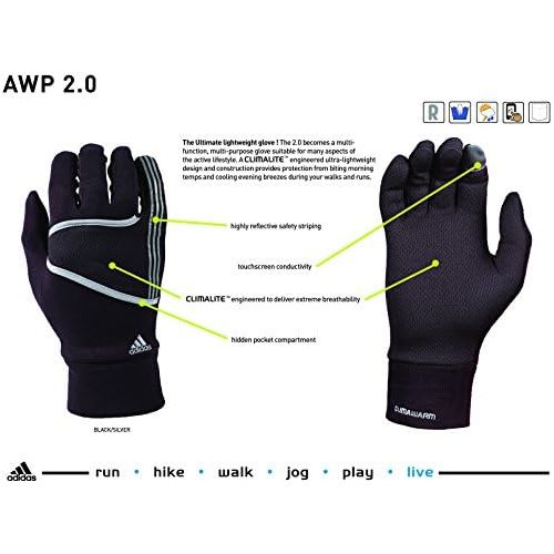 아디다스 [아마존베스트]Adidas adidas Womens AWP 2.0 Gloves