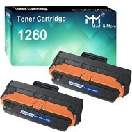 MM MUCH & MORE Compatible Toner Cartridge Replacement for Dell 1260 Dell 331 7328 RWXNT Used for Dell B1260dn B1260 B1265dn B1265dnf B1265dfw Series Printers (2 Pack, Black)