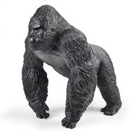 RECUR Toys Large Mountain Gorilla King Kong Toys - Realistic Hand Painted Walking Gorilla Ape Wild Animal Figurine Model  Replica Orangutan Monkey Figure Gift for Collectors & Boy