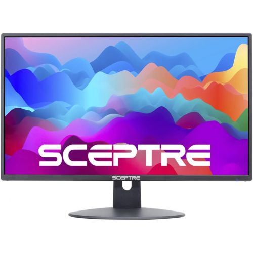  [아마존베스트]Sceptre 20 1600x900 75Hz Ultra Thin LED Monitor 2x HDMI VGA Built-in Speakers, Machine Black Wide Viewing Angle 170° (Horizontal) / 160° (Vertical)