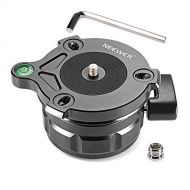 Neewer Tripod Leveling Base with Offset Bubble Level for Canon,Nikon,and Other DSLR Cameras with 1/4 Thread, Tripods & Monopods with 3/8 Thread