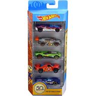 Hot Wheels 50th Anniversary Track Stars 5 Pack, 1:64 scale