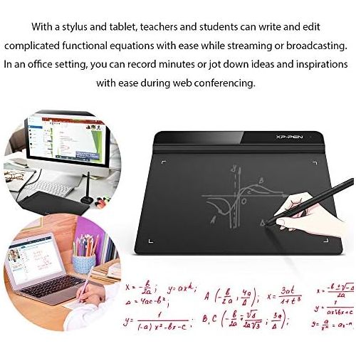  [아마존베스트]XP-PEN G640 Graphics Tablet 6 x 4 Inch Drawing Tablet with Digital Pen 20 Replacement Tips OSU Games