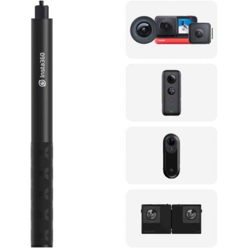 [아마존베스트]Insta360 Selfie Stick for ONE R, ONE X, ONE, EVO Action Camera, 120cm/47.24in