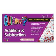 Learning Advantage QUIZMO Addition & Subtraction - Bingo-Style Math Game for Kids - Help Your Child Learn Essential Elementary Skills