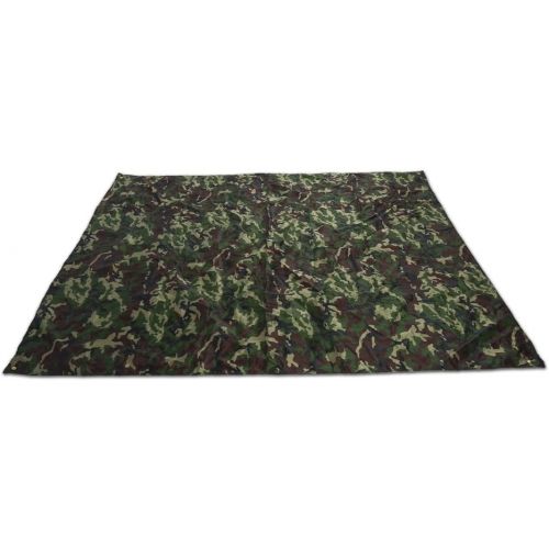  Alomejor Waterproof Camping Ultralight Tent Tarp Multifunctional Camouflage Footprint Ground Sheet Mat for Ourdoor Picnic Blanket