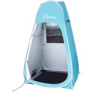 WolfWise Portable Pop Up Privacy Shower Tent Spacious Changing Room for Camping Hiking Beach Toilet Shower Bathroom