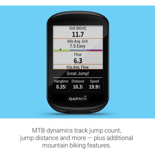 가민 [아마존베스트]Garmin Edge 830 Mountain Bike Bundle, Performance Touchscreen GPS Cycling/Bike Computer with Mapping, Dynamic Performance Monitoring and Popularity Routing, Includes Speed Sensor &