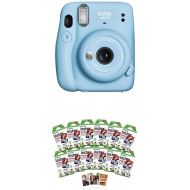 [아마존베스트]Fujifilm Instax Mini 11 Instant Camera - Sky Blue + w/120-pack