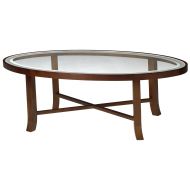 Mayline Group Mayline M106CSCR Occasional Tables Illusion Coffee Table, 48 W X 24 D X 16 H, Bourbon Cherry Veneer