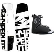 & Hyperlite Wakeboard Agent with Tour Wakeboard Bindings Fits Boots Size 8-14! 134, 138, 142 cm.