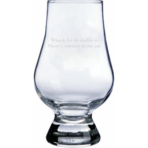  [아마존베스트]Whiskey In The Jar Quote Glencairn Whisky Glass
