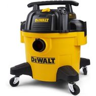 DEWALT DXV06PZ 4 Peak HP Shop Vacuums, 6 Gallon Poly Wet/Dry Vac, Heavy-Duty Shop Vacuum with Blower Function Yellow+Black