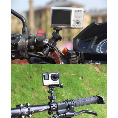  Williamcr Bike Bracket Bicycle Mount Holder for GoPro Hero/Bluetooth Speakers/Recorders/Cameras