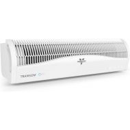 Vornado TRANSOM AE Window Fan Works with Alexa, 4 Speeds, Reversible Exhaust Mode, Weather Resistant Case, Whole Room,White