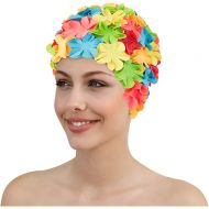 Fashy Women's Swim Petal Cap - Multi Coloured