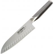 [아마존베스트]Global G-48-7 inch, 18cm Santoku Hollow Ground Knife, 7, Stainless