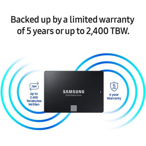 삼성 Samsung SSD 860 EVO 1TB 2.5 Inch SATA III Internal SSD (MZ-76E1T0B/AM)