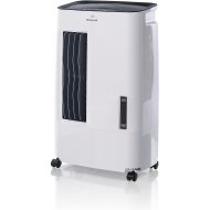 Honeywell Home CS071AE Quiet, Low Energy, Compact Portable Evaporative Cooler with Fan & Humidifier, Carbon Dust Filter & Remote Control, White/Gray, 176 cfm