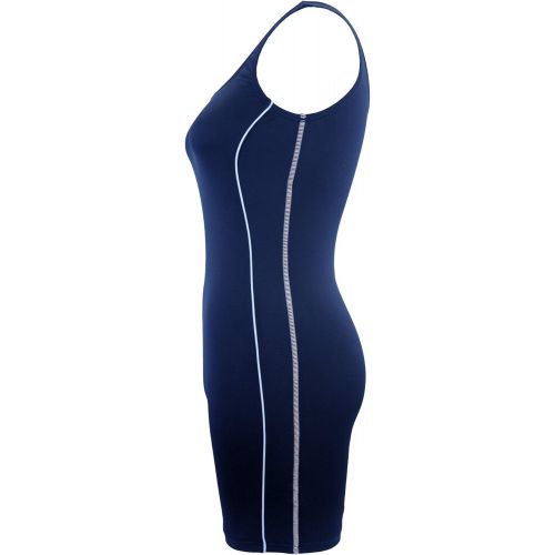  Adoretex Womens Polyester One-Piece Swim Legsuit Unitard Swimsuit