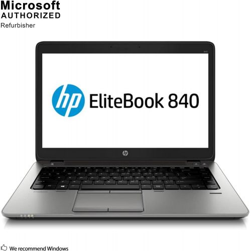  Amazon Renewed HP EliteBook 840 G2 14 Inch Business Laptop, Intel Core i5-5300U up to 2.9GHz, 12G DDR3L, 1T, WiFi, DP, Win 10 Pro 64 Bit Multi-Language Support English/French/Spanish(Renewed)