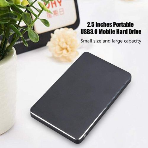 ASHATA Mobile USB 3.0 Portable External Hard Drive, 2.5 Inches Portable USB3.0 External Mobile Hard Drive SSD HHD High Speed Transmission, Small Size with Large Capacity(160G)