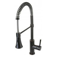 Ultra Euro Collection UF17205 Oil Rubbed Bronze Finish Single-Handle Kitchen Faucet with Pull-Down Spray