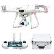 Potensic Dreamer Pro 4K Drones with Camera for Adults, 3-Axis Gimbal GPS Quadcopter with 2KM FPV Transmission Range, 28mins Flight, Brushless Motor, Auto-Return, Portable Carry cas