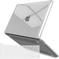 [아마존베스트]IBENZER New 2020 MacBook Pro 13 Inch Case M1 A2338 A2289 A2251 A2159 A1989 A1706 A1708, Hard Shell Case with Keyboard Cover for Apple Mac Pro 13 Touch Bar(2020-2016), Crystal Clear