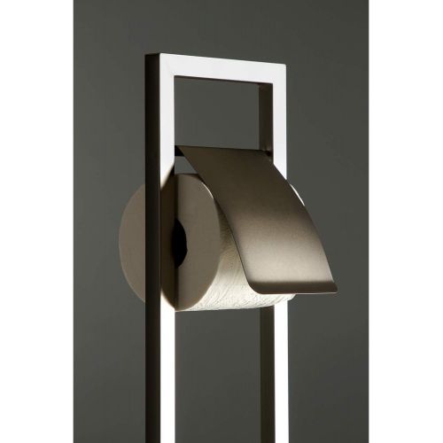  Kingston Brass SCC8348 Edenscape Pedestal Toilet Paper Holder, Brushed Nickel