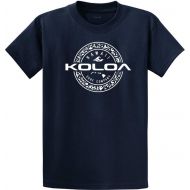Joe's USA Koloa Surf Hawaiian Tribal Pattern Cotton T-Shirts in Regular, Big and Tall Sizes