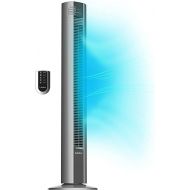 Lasko Oscillating Performance Tower Fan, Nighttime Setting, Remote Control, Timer, 3 Speeds, for Bedroom, Home and Office, 48