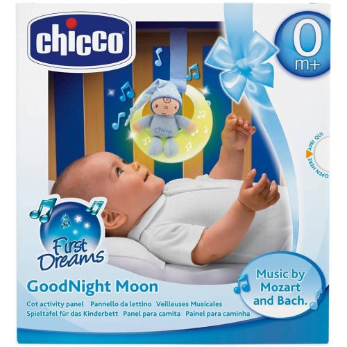 치코 Chicco Goodnight Moon Soft Musical Nightlight - Blue