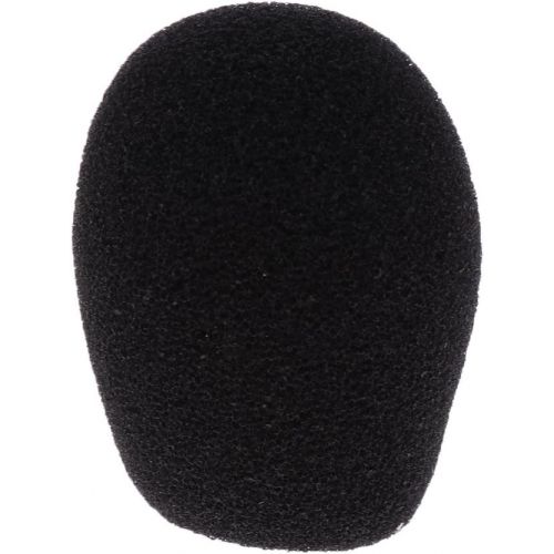 [아마존베스트]Non-brand Sharplace 5Pcs Handheld Stage Microphone Windscreen Foam Mikrofonabdeckung for Lava ILER Lapel Headset MicrophoneBlack