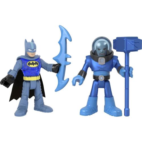  Fisher-Price Imaginext DC Super Friends Batman & Mr Freeze Figure Set for Preschool Kids Ages 3 to 8 Years