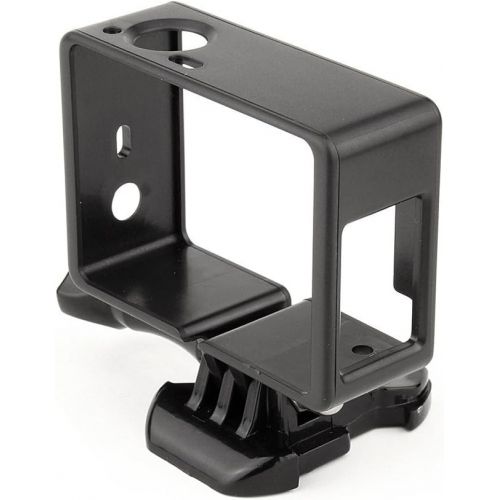  SOONSUN Frame Mount Housing Case with Basic Buckle and Long Thumb Bolt Screw for GoPro Hero 3 3+ 4 Camera and All Slots Fully Accessible-Black