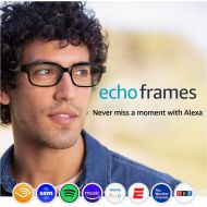 [아마존베스트]Amazon All-new Echo Frames (2nd Gen) | Smart audio glasses with Alexa | Classic Black