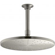 Kohler KOHLER K-13689-BN 10-Inch Contemporary Round Rain Showerhead, Vibrant Brushed Nickel